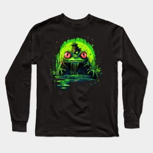 Creepy Frog Long Sleeve T-Shirt